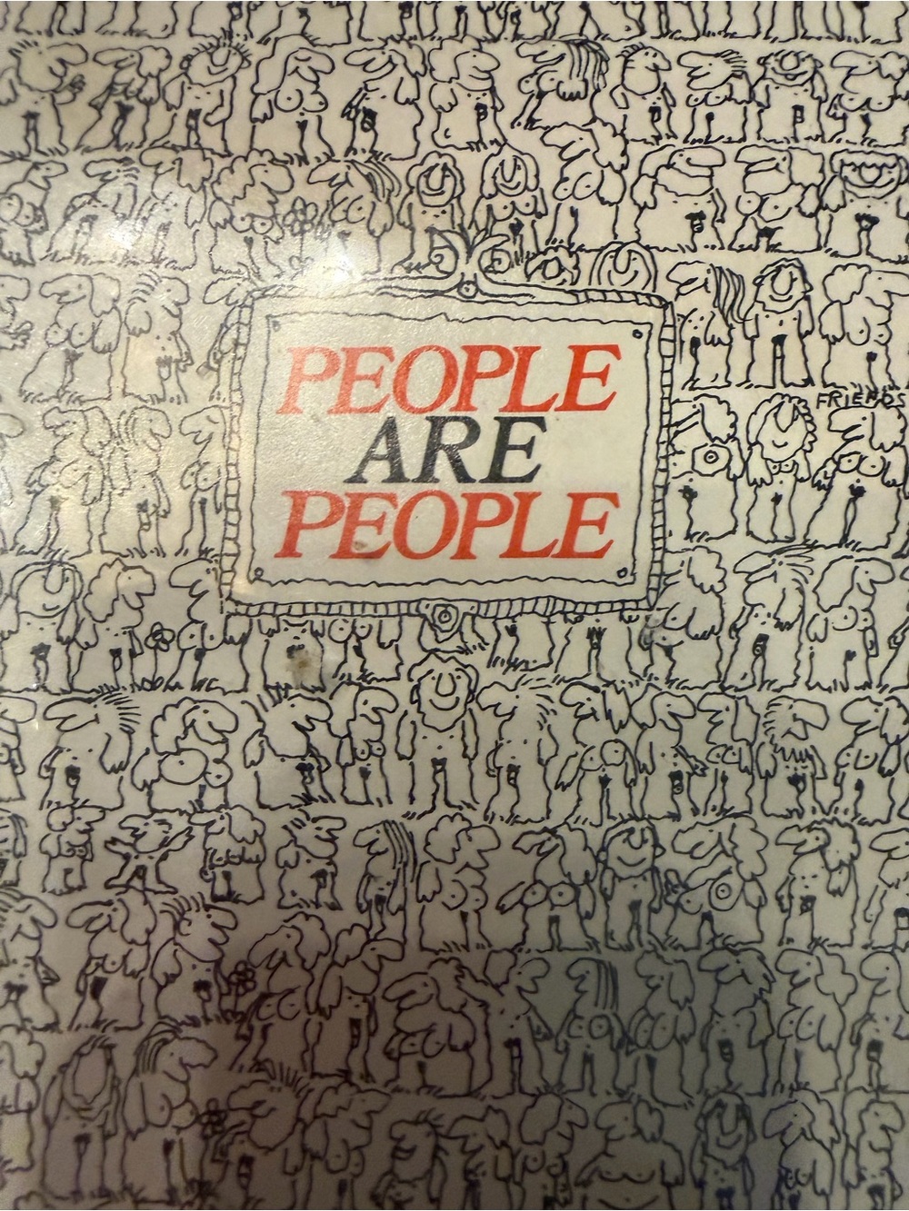 Vintage RARE 1979 People Are People puzzle 500 piece NEW in sealed box